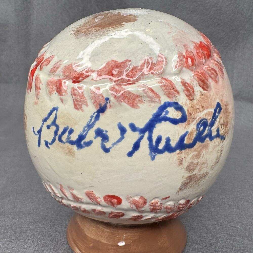 ‘THE SANDLOT’ Hand-Made Ceramic Baseball Coin Piggy Bank Collectible (1 of 1)!